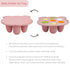 Big spinach Silicone Freezer Tray Baby Fruit Feeder Food Teething Set Must-Have Pacifiers and Food Storage Containers for Babies 6 Months and Up...