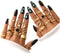 FAXHION 27 Pcs Gold Knuckle Rings Set for Women, Vintage Stackable Boho Snake Finger Rings, Midi Hollow Rings Pack...