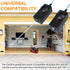 41A5034 Safety Sensor Kit, Garage Door Safety Sensor for Liftmaster Sears Chamberlain Craftsman Garage Door Opener...