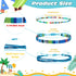 Kigeli 18 Pcs Boho Surfer Bracelet Ankle Adjustable Waterproof Braided String Beaded Anklets Unisex Handmade Bracelet Colorful Bohemia Anklet Chai...