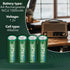 4 AA Rechargeable NiCD Battery, 1.2V 1000mAh High Capacity AA Batteries...