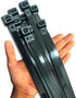 250lb Extra Long Zip Ties Heavy Duty 36 Inch (Actual 39 In) Outdoor, Large Cable Tie Wraps Black Plastic Wire Ties Wide Big Strong Thick Zipties 1...