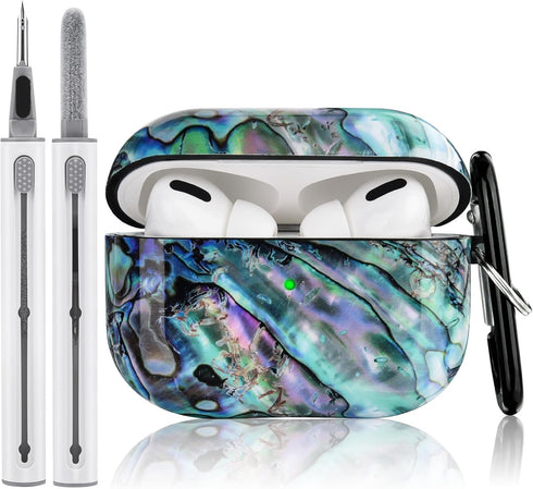 CAGOS for Airpod Pro Case, Come with Airpod Cleaner Kit, Cute Airpods Pro 2nd/1st Generation Case Cover Hard TPU Protective iPod Pro Case with Key...
