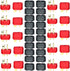 10 Pairs Amass T-Plug Connector Anti-Slip Male and Female Connector Adapters with Caps for RC LiPo Battery Motor ESC Controller...