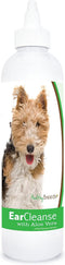 Healthy Breeds Wire Fox Terrier Ear Cleanse with Aloe Vera Cucumber Melon 4 oz...