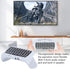 Wireless Controller Keyboard for PS5, Game Controller External Keyboard Mini Wireless Keyboard with Speaker for Playstation 5...