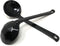 ASIAN HOME Black Melamine Japanese Long Handle Spoons for Ramen, Soup, Hot Pot Eating, Mixing, Stirring 8.25 Inches (2 Spoons)...