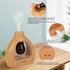 Waterless Essentil Oil Diffuser Set - Cordless Diffuser 3 Timer Settings Battery Operated for Bedroom Yoga Studio Bathroom Pet Room...