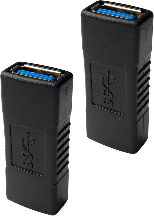 USB 3.0 Female to Female Extension Connector Adapter (2 Pack)...