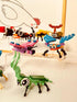 Animal Building Block Toy Set, 10 Pack Brick Figure Party Favors for Kids, Gifts Goodie Bags , Filler, Prizes, Birthday, Christmas (Insect)...