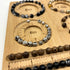 NOAVAOL Bead Boards for Jewelry Making, Combi Bamboo Beading Board for Jewelry Bracelet Making, Beading Trays Jewelry Design Mats for Necklace, Br...