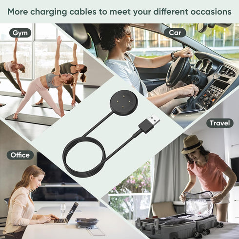 2-Pack Charging Cable for Google Pixel Watch 2 Replacement Charger (USB-A)...