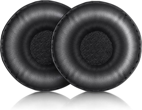 Ear Pads for Jabra Evolve 20 20se 30 30II 40 65 65+Replacement Ear Cushion Foam Cover Compatible with Jabra Evolve 20 30 40 65 Headphone (Black ea...
