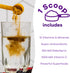 Immune Support Supplement - Immunity Defense Powder Wellness Booster - Vegan Superfood - Elderberry, Turmeric, Vitamin C Powder and B12 Supplement...