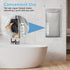Hanging Laundry Hamper Bag – Space Saving over the Door Storage Bags – Behind the Door Hampers for Dirty Clothes – Wall Mounted Basket for Bathroo...