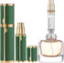 5ml Mini Portable Refillable Perfume Spray Bottle,with Bottom Filling Design, Genuine Leather Shell, Nanoscale Sprinkler, Great Companion for Trav...