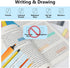 900 Sheets Transparent Sticky Notes, 3.74 x 2.75 in Waterproof Translucent Sticky Notes Pad Colorful See Through Memo Message Reminder with Self A...