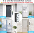 Adhesive Mount Compatible with for Video Doorbell No-Drill Mounting Bracket cover Holder Not Block Doorbell Sensor...