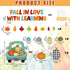 69Pcs Fall Classroom Bulletin Board Decorations Blue Truck Pumpkin Maple Leaves Cutouts for Autumn Thanksgiving Home School Wall Chalkboard Decor...