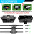 Outdoor Electrical Box Waterproof IP54-rated Outdoor Outlet Box Black Outdoor Extension Cord Cover Box (7.6 x 3.9 x3.3 inch) Wall-Hangable Waterpr...