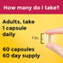 Nature Made Multi + Ginseng, Daily Energy Multivitamin for Adults, One Per Day Vitamin, 60 Capsules...