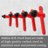 Hakkin Drill Press Chuck Key 5 Sizes, Chuck Press Wrench Key for Electric Drill Clamping Tool, Replacement Drill Clamping Wrench of 6mm, 10mm, 13m...