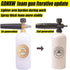 GDHXW Foam Cannon Light Duty 1/4 Inch Quick Connector 1 Liter with 5 Pressure Washer Nozzle black white...