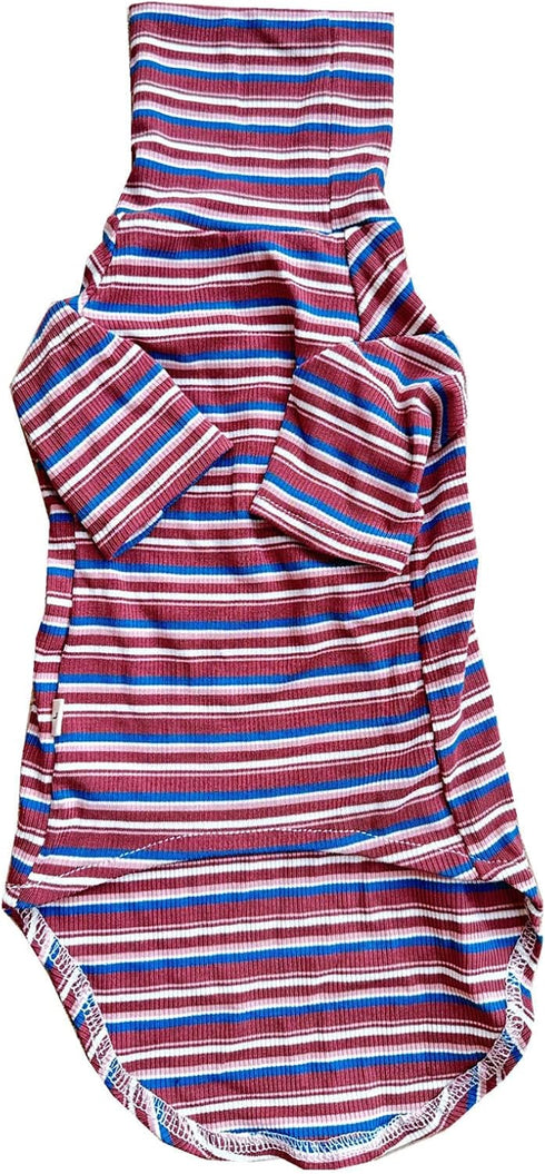 Vintage Stripes Sphynx Hairless Cat Cute Breathable Summer Cotton T-Shirts Pet Clothes,Round collar vest Kitten Shirts sleeveless, Cats & Small Do...