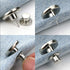 TOOVREN 8PCS Button for Jeans Too Big Fit Instant Adjustable Jean Pant Button Pin Extender Tightener Replacement Adjuster Metal Adds Or Reduces an...