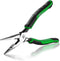 SK 8-Inch Long Nose Pliers, Needle Nose Pliers, Premium CR-V Steel Construction, Ergonomic Non-slip Handle for Comfortable Grip...