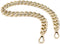 25 Inch Trendy Chunky Metal Chain Purse Handle Shoulder Strap Replacement for Handbag (Light Gold)...