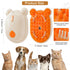 Cat Steam Brush Rechargeable Cat Brush Steamer for Shedding,Self-Cleaning Grooming Brush for Long &Short Haired Dogs and Cats,Remove and Clean Tan...