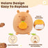 Scented Stuffed Plush Toy, Cute Capybara Stuffed Animal with Orange Scented Bags, Squishy Plushies Hugging Pillow Decor Pillow for Boys & Girls...