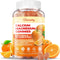 Calcium Magnesium Zinc Gummies with Vitamin D3 & K2 - High Absorption Magnesium Glycinate 400mg - Sugar Free Calcium Supplement - Support Nerve Mu...
