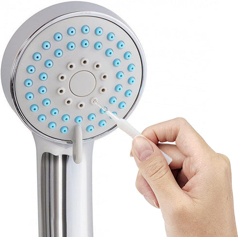 30Pcs Shower Head Cleaner Brushes, Small Wire Tube Brushes for Household Bathroom Cleaning, Anti-Clogging Shower Cleaning Brush with Thin Nylon Br...