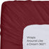 Utopia Bedding Queen Fitted Sheet - Bottom Sheet - Deep Pocket - Soft Microfiber - Shrinkage and Fade Resistant - Easy Care -1 Fitted Sheet Only (...