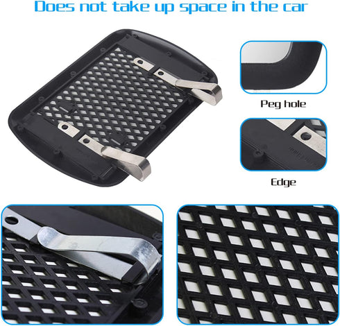 1 PC Car Sunshade Mirror Clip Vanity Mirror, Car Portable Vanity Mirror, Luxury Sunglasses Car Accessories, Universal for Anywhere (6.65"x4.33"/16...