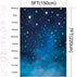 Mocsicka Starry Night Backdrops Blue Night Sky Photo Background Birthday Party Banner Supplies 5x7ft Vinyl Shining Star Newborn Baby Portrait Phot...