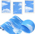 18" x 12' Clouds Fade Resistant Bulletin Board Roll, Fabric for Classroom Bulletin Boards, Classroom Decor, Curtains, and Crafts, Non Woven Blue S...