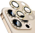 Glitter Camera Lens Protector Compatible for iPhone 14 Pro Max and iPhone 14 Pro Metal Plus Tempered Glass Camera Cover Support LIDAR Scanner, Ant...