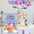 Happy Birthday Garden Flag, 18x12in Pony Birthday Banner Decorations Double-Sided Happy Birthday Yard Lawn Flag Banner for Outdoor Decoration...