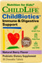 CHILDLIFE ESSENTIALS ChildBiotics Immune & Digestive Support - Kids Probiotic, Contains Live Probiotics, Good for Digestion & Immune Support, Alle...