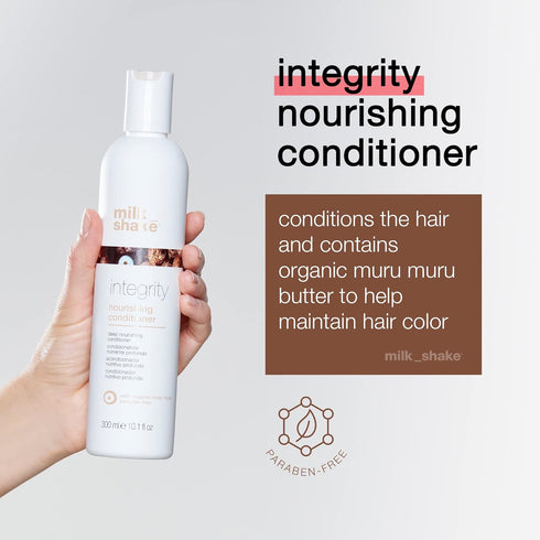 milk_shake Integrity Nourishing Conditioner - Anti Frizz Conditioner with Muru Muru Butter, Paraben Free, 1.7 Fl Oz...