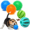 2.36" (5 Pack) Squeaky Dog Balls Toys, Small Dog Toy Ball, Training Dog Toys for Boredom and Stimulati, Puppy Teething Chew Toy Balls, Green, Blue...