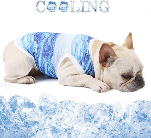 Dog Cooling Vest,Dog Cooling Jacket, Dog Cooling Coat, Pet Cooling Vest, Cool Jackets for Dogs, Lightweight Sun-Proof Pet Vest with Magic Tape for...