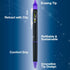 PILOT, FriXion Synergy Clicker Erasable, Refillable, Retractable Gel Ink Pens, Extra Fine Point 0.5 mm, Pack of 12, Purple Ink...
