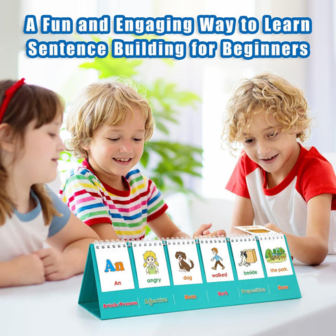 Silly Sentence Building for Kids,Speech Therapy Learn to Read for Preschool Kindergarten 1st 2nd Grade Special Education Classroom Must Have,Homes...