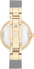 Anne Klein Women's Premium Crystal Accented Mesh Bracelet Watch...
