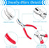 Jewelry Pliers, Acejoz 6pcs Jewelry Making Tools Kit Includs Needle Round Nose Pliers, Wire Cutters, Crimping Pliers, Bent Nose Pliers, End Nipper...