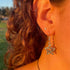 Y2k Spiral Star Earrings Necklace For Women Girl Silver Swirly Star Earings Sets Jewelry...